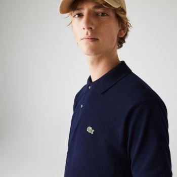 Lacoste Classic Fit L.12.12 Polo Shirt Pánské - Šortky Tmavě Blankyt Blankyt | CZ-yK1Psu